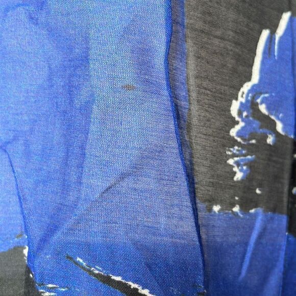 Proenza Schouler Vintage Semi-Sheer Cotton/Silk Blend Tunic (XS/Small) - Picture 10 of 14